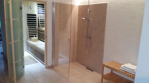 Phòng tắm tại Svendlundgaard Apartments