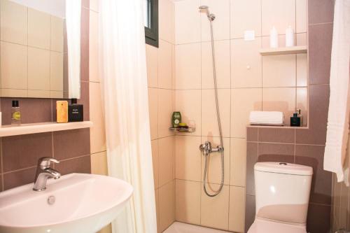 Kylpyhuone majoituspaikassa Marigianna Apartments