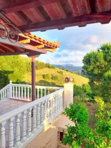 Un paisaje natural cerca of the country house