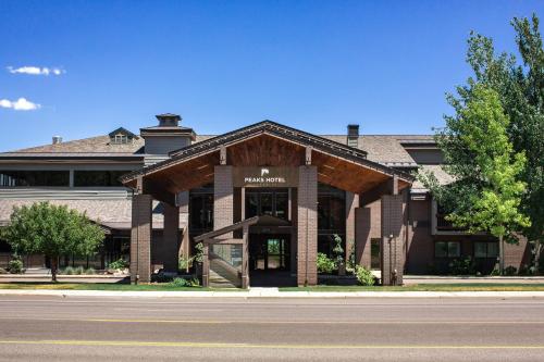 a building on the side of a street at Park City Peaks in Park City