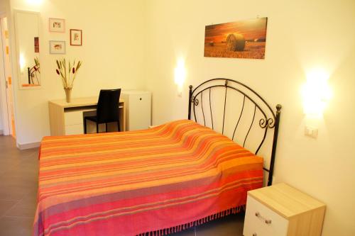Кровать или кровати в номере Arcona