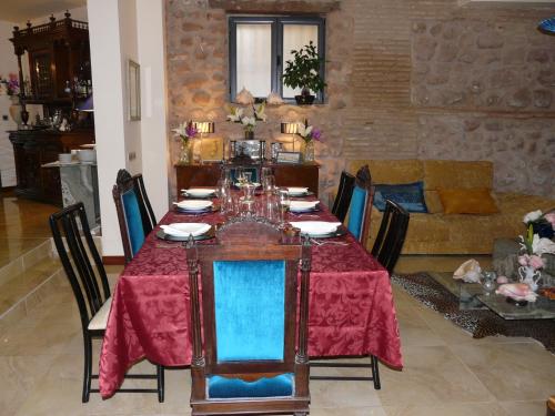 Χώρος καθιστικού στο Hotel Rural Las Águedas