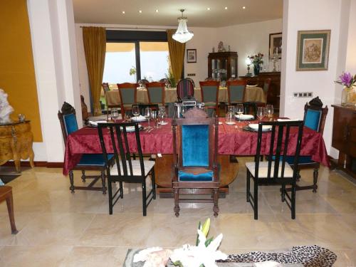 Χώρος καθιστικού στο Hotel Rural Las Águedas