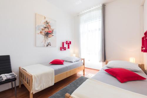 Posteľ alebo postele v izbe v ubytovaní Apartment Tessa