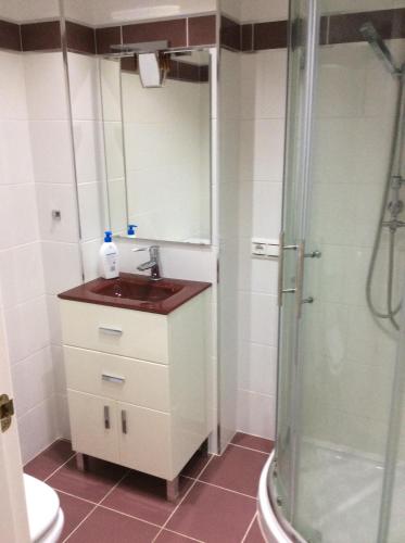 Ванна кімната в Agua Marina exklusiv apartment