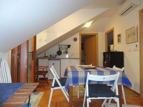 Posezení v ubytování Apartment Gliha