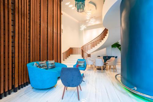 Et opholdsområde på Centara Sonrisa Residences & Suites Sriracha