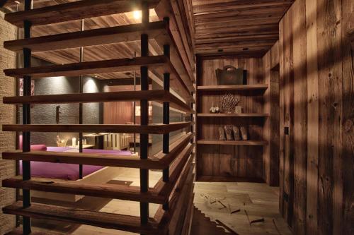 Voodi või voodid majutusasutuse LISA-Chalets toas