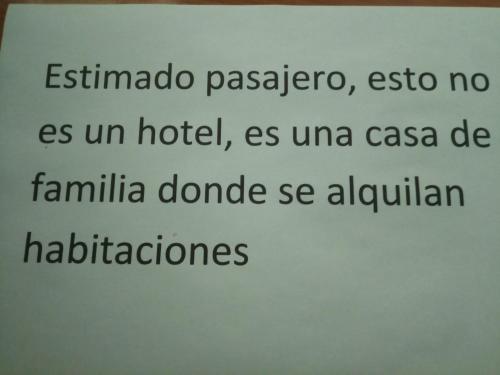 a sign with the words enamored pasadena pasadena no as mi hotel at Arroyo de la Miel centro in Benalmádena