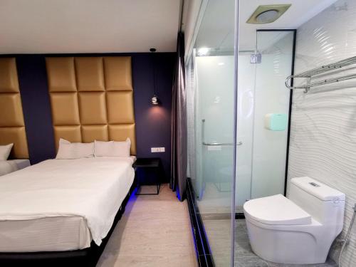 ห้องน้ำของ WOW Hotel Penang