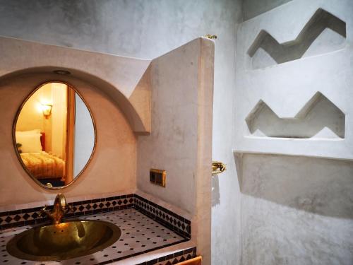Koupelna v ubytování Riad azra Marrakech