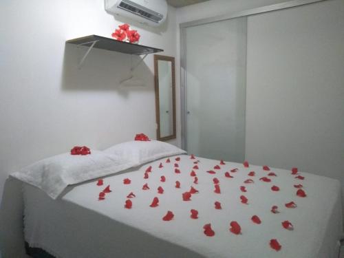 Cama ou camas em um quarto em Casa de Samuel Lobrito