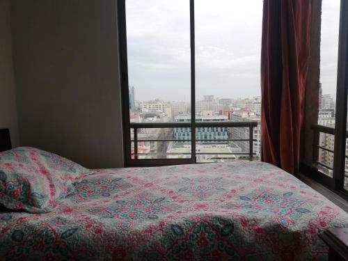 Ein Bett oder Betten in einem Zimmer der Unterkunft UNA HABITACIÓN PRIVADA con BAÑO PRIVADO en CENTRO HISTÓRICO