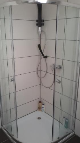 Ein Badezimmer in der Unterkunft Ferienwohnung Northeim