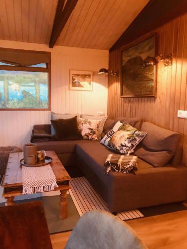 Zona de estar de Mulakot Cosy Cabins