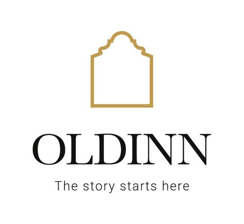 een oldinn het verhaal begint hier logo bij Hotel OLDINN in Český Krumlov