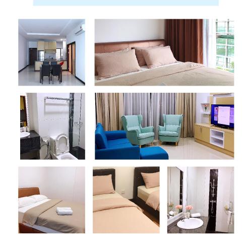 Postel nebo postele na pokoji v ubytování Imperial Grand Suite Apartment Kuching
