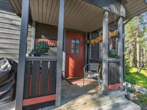 Bygningen som feriehuset ligger i