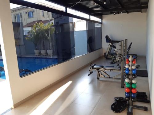 Γυμναστήριο ή/και όργανα γυμναστικής στο Revitalle Hotel