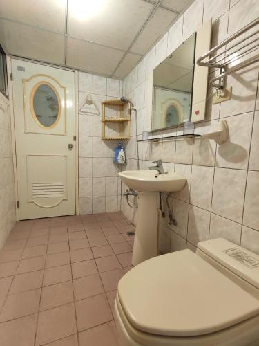 חדר רחצה ב-Xiao Guilin Homestay