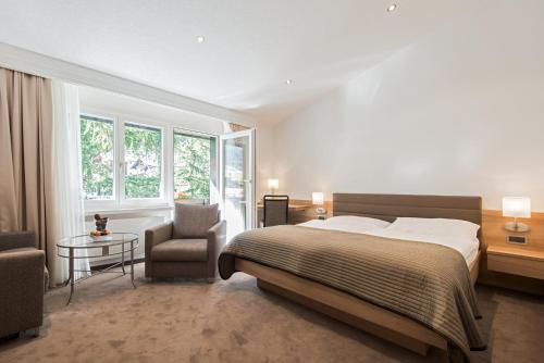 Postel nebo postele na pokoji v ubytování Hotel Mistral Superior