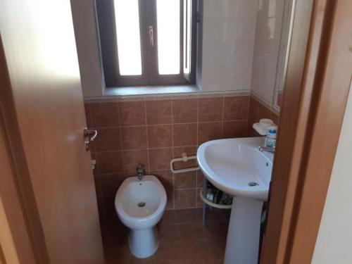 Phòng tắm tại Azzurro Mare