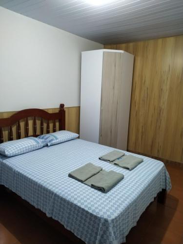 Cama o camas de una habitación en Suite Cardoso