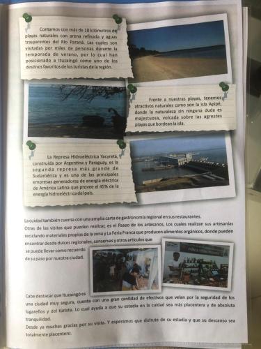 Un certificado, premio, cartel u otro documento en Hotel Cabañas Tio Lucas