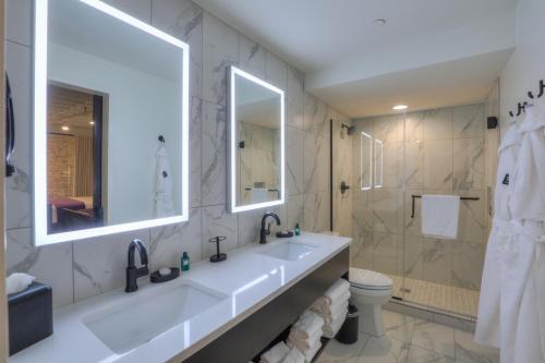Koupelna v ubytování Studio 154 Hotel