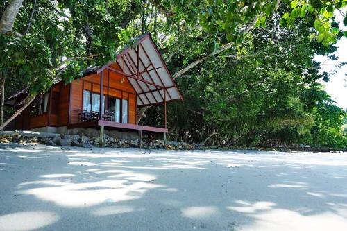 Edificio en el que se encuentra el camping resort