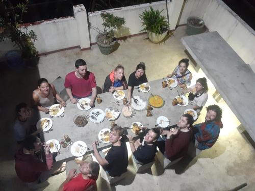 Επισκέπτες που μένουν στο Kandy Backpackers Hostel
