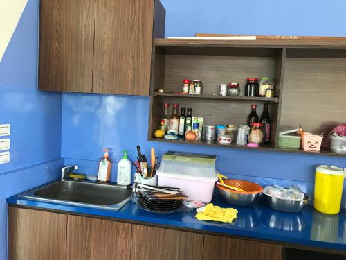 Una cocina o kitchenette en 嘉的家
