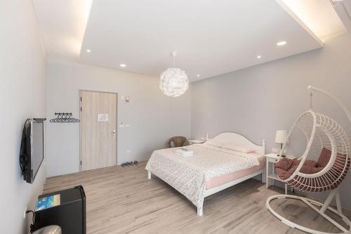 TV a/nebo společenská místnost v ubytování Sea People B&B II