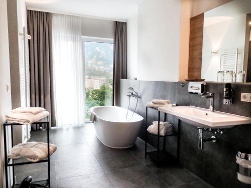 Koupelna v ubytování Apparthotel Rivers Passau