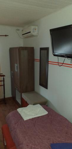 Postel nebo postele na pokoji v ubytování Ignacio Garzón Departamento