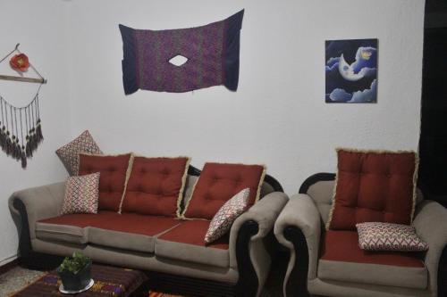 Posezení v ubytování Casa Familiar