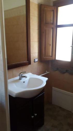Koupelna v ubytování Casa in pietra