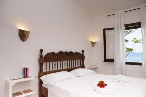 A bed or beds in a room at Villa Barbara