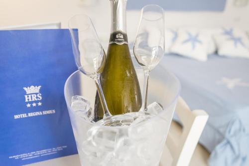 Nápoje v ubytování Hotel Regina Simius