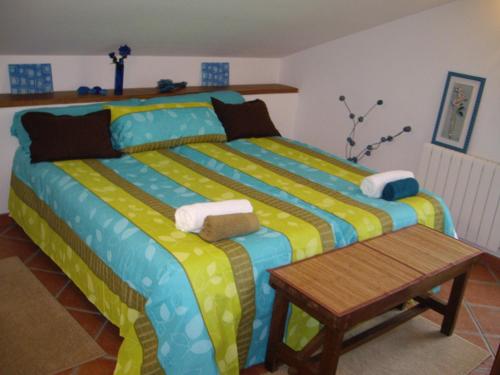 Кровать или кровати в номере Refugio La Covatilla I,II,III y IV