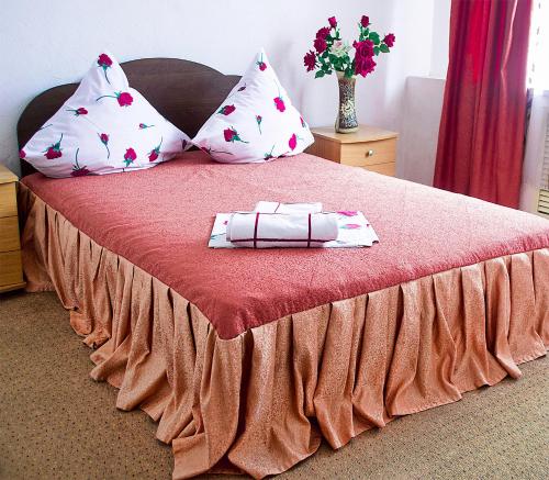 
Кровать или кровати в номере Отель Комфорт
