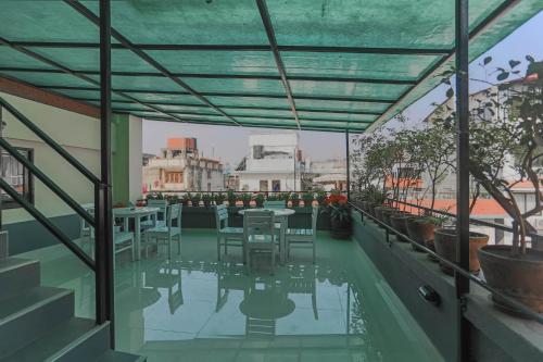 Bazén v ubytování Fuji Hotel nebo v jeho okolí