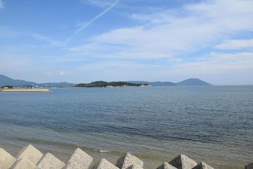 a view of a large body of water at Taiyou no Ouchi in Tonosho