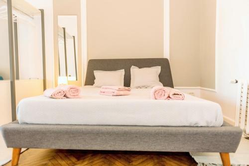 Lova arba lovos apgyvendinimo įstaigoje Central Premium Suites