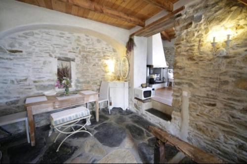 Una cocina o cocineta en Casale Maria Mafalda