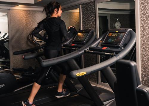 The fitness center and/or fitness facilities at The Lygon Arms Hotel 