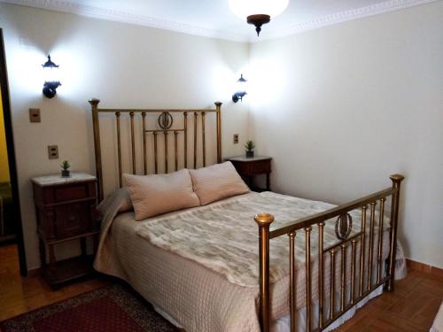 Postel nebo postele na pokoji v ubytování Hotel Español