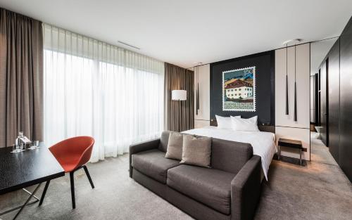 Posezení v ubytování b-smart hotel Bendern