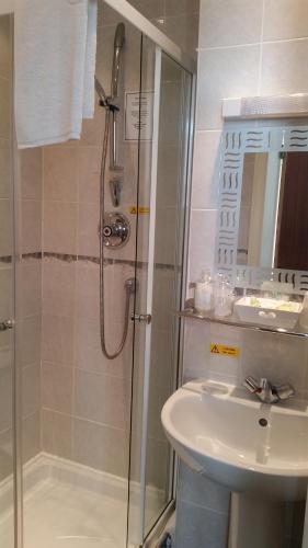 A bathroom at The Tennyson 