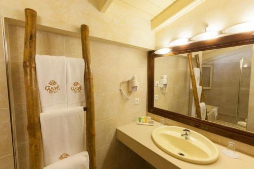 Koupelna v ubytování Hotel Rural Cas Pla